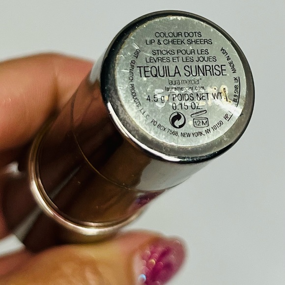 Laura Mercier Colour Dots Lip & Cheek Sheers Stick Tequila Sunrise - Picture 3 of 3
